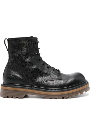 Premiata Bikerstiefel mit Schnürung