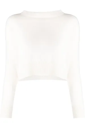 Teddy Cashmere Genova Cropped-Pullover aus Kaschmir