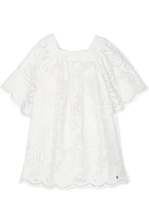 Tartine Et Chocolat Kleid mit Blumenstickerei