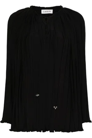 Lanvin Plissierte Bluse