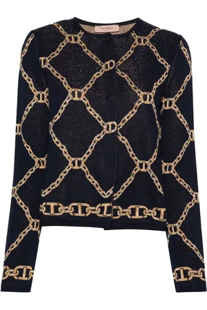 Twin-Set Cardigan mit Ketten