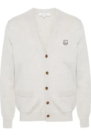 Maison Kitsuné Bold Fox Head Wollcardigan