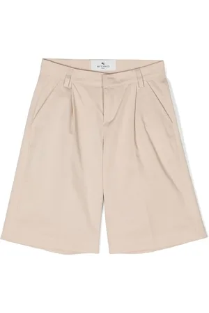 Etro Popeline-Chino-Shorts mit Logo-Stickerei