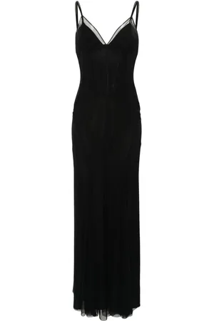 Dolce & Gabbana Maxikleid in Netzoptik