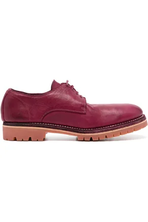 GUIDI Derby-Schuhe aus Pferdeleder