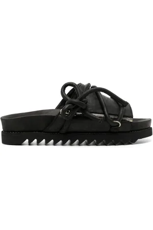 GUIDI Sandalen mit Schnürung