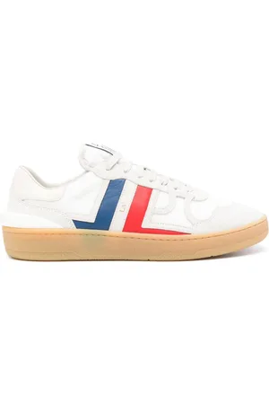 Lanvin Clay Mesh-Sneakers mit Wildledereinsätzen