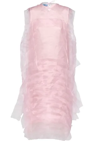 Prada Technical Voile Midikleid