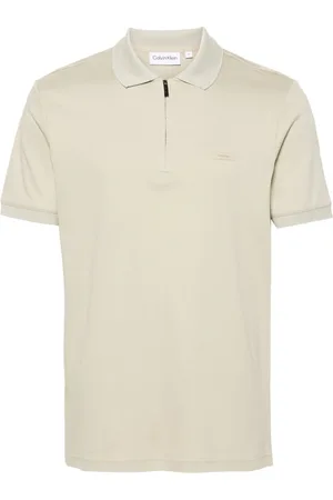 Calvin Klein Poloshirt mit Logo-Patch