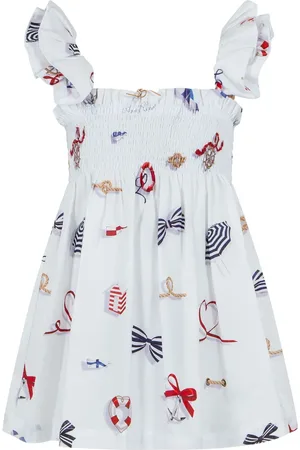 Lapin House Kleid mit Schleifen-Print