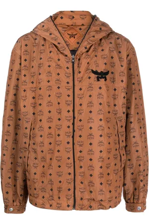 MCM Kapuzenjacke mit Monogramm-Print