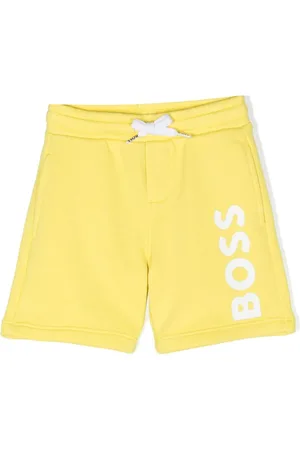 HUGO BOSS Shorts mit Logo-Print