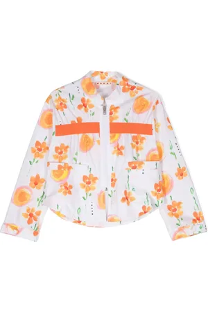 Marni Hemdjacke mit Blumen-Print