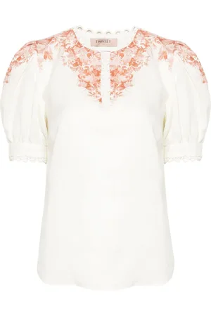 Twin-Set Bluse mit Blumen-Print