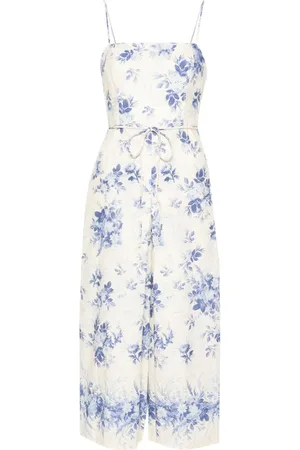 Twin-Set Jumpsuit mit Blumen-Print