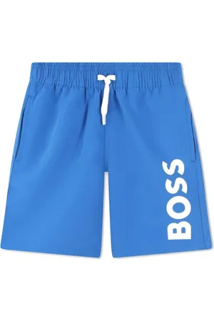 HUGO BOSS Badeshorts mit Logo-Print