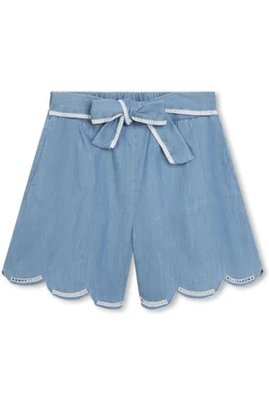 Chloé Shorts aus Bio-Baumwolle mit Schleifenverschluss