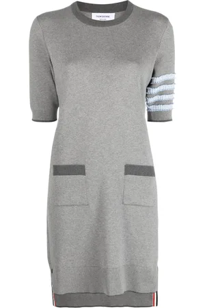Thom Browne Gestreiftes Kleid