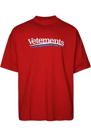 Vetements Campaign T-Shirt mit Logo-Print