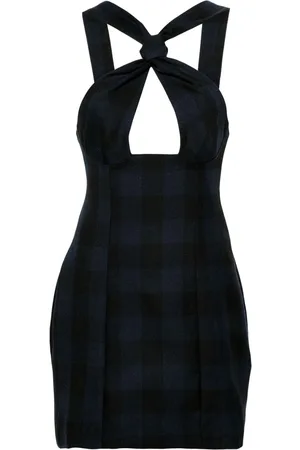 Sinéad O’Dwyer Minikleid mit Schleifenverschluss