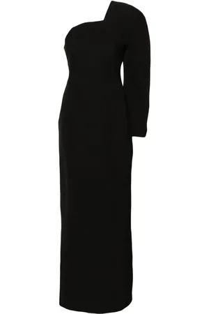 Jacquemus La Robe Pablo One-Shoulder-Maxikleid