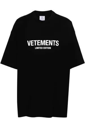 Vetements T-Shirt mit Logo-Print