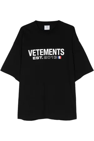 Vetements T-Shirt mit Logo-Print