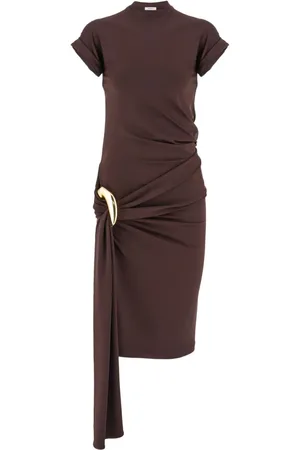 Salvatore Ferragamo Gerafftes Kleid