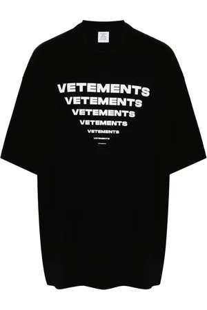 Vetements T-Shirt mit Logo-Print