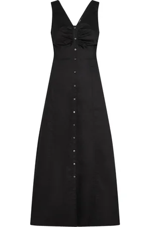 Karl Lagerfeld Maxikleid mit Knopfleiste
