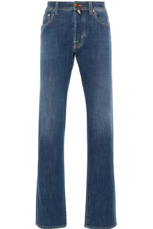 Jacob Cohen Halbhohe Bard Slim-Fit-Jeans