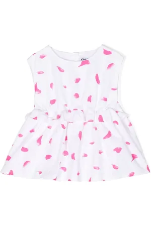 Kindred Kimberly Bio-Baumwoll-Kleid mit Farbklecks-Print