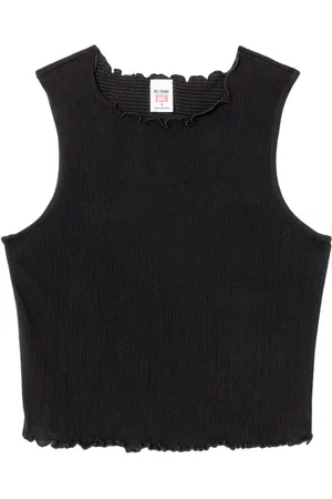 RE/DONE Tanktop mit Knitteroptik