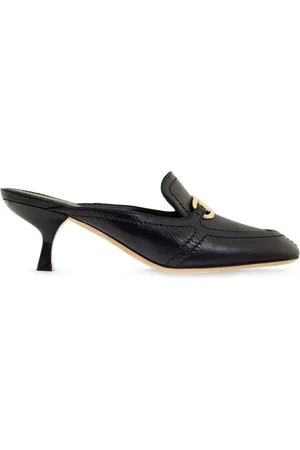 Salvatore Ferragamo Mules mit Kroko-Effekt 55mm