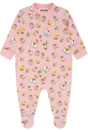Moschino Strampler mit grafischem Print