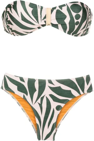 Lygia & Nanny Ester Bikini mit abstraktem Print