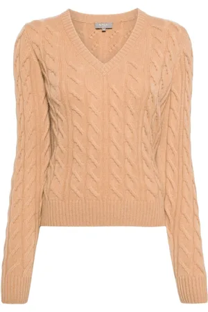 N.PEAL Frankie Pullover mit Zopfmuster
