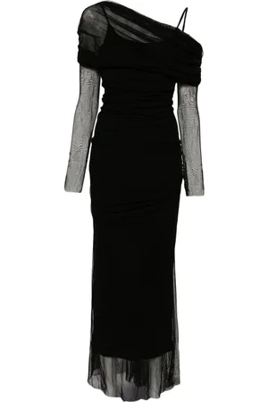 CHRISTOPHER ESBER Schulterfreies Kleid mit Tüll