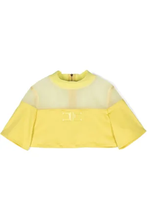 Elisabetta Franchi Cropped-Top mit Logo-Applikation