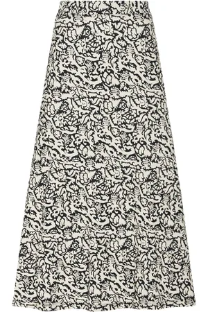 ROSETTA GETTY Maxirock mit abstraktem Print