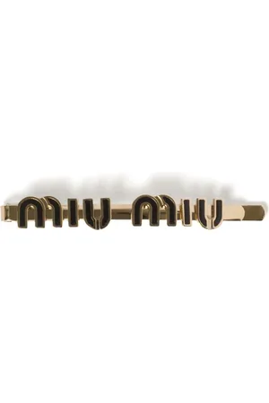 Miu Miu Haarspange mit Logo