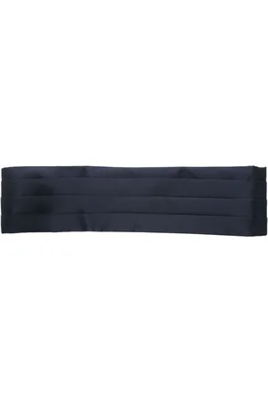 Il gufo Satin-Kummerbund mit Falten