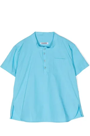 Kindred Kaiser Henley-Hemd aus Baumwoll-Popeline