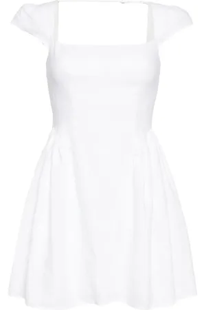 Reformation Oaklyn Leinenkleid