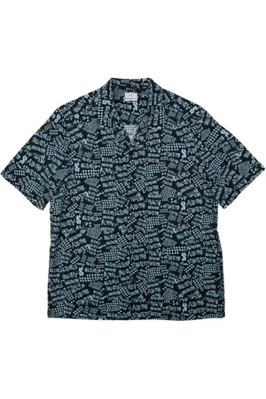 KSUBI Heroism Tencel-Hemd mit Text-Print