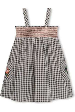 Kenzo Ärmelloses Kleid mit Karo