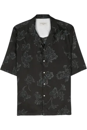 OFFICINE GENERALE Eren Hemd mit Blumen-Print