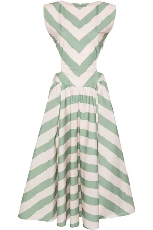 Serafini Kleid mit Cut-Out-Detail