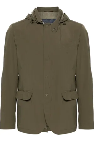 HERNO Leichte Shell-Jacke mit Kapuze