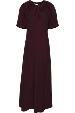 Viktor & Rolf Krepp-Maxikleid mit gerafftem Ausschnitt